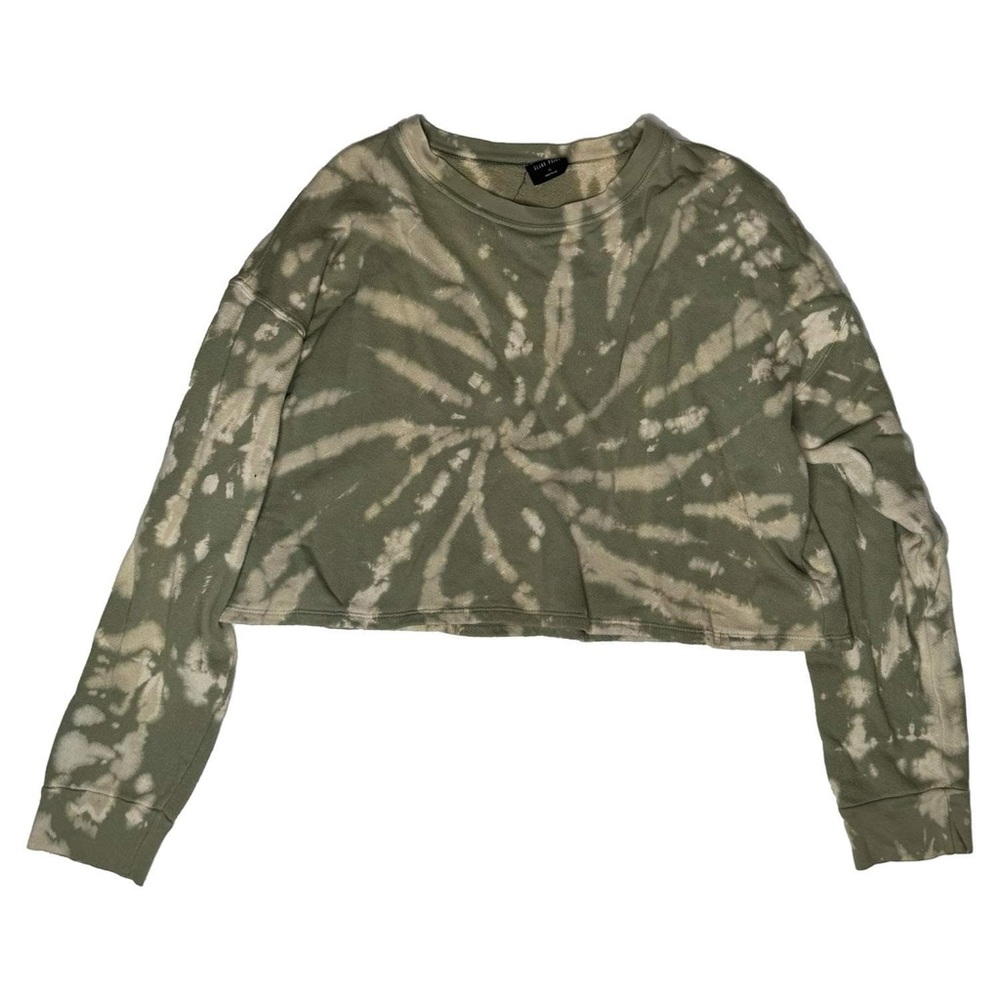 Blank Paige Cropped Tie Dye Sweatshirt Size M - Picture 1 of 7
